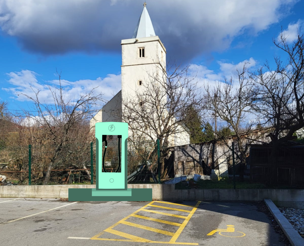 Recreation of a EV charging station