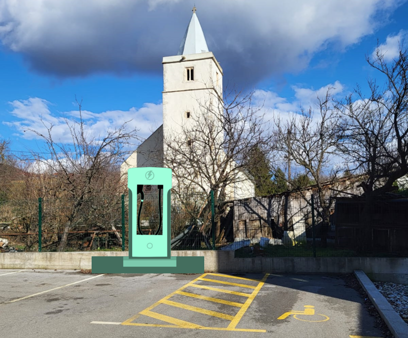 Recreation of a EV charging station